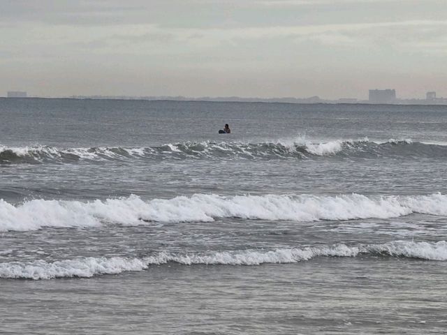 베트남 다낭 미케비치의 아름다운 일몰 베트남 다낭 미케비치의 아름다운 일몰