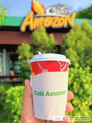 Cafe Amazon PTT Nong Saeng Wapi Pathum ⭐️⭐️⭐️