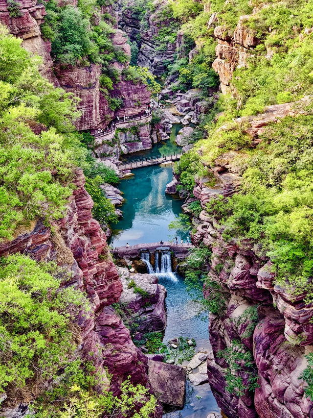 雲端上的山水畫——雲台山春日漫旅