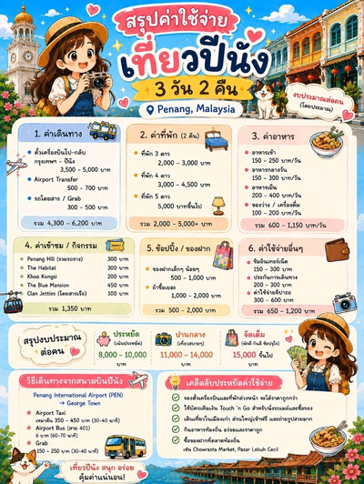 ペナン｜ペナンでのんびり旅行：予算はいくら？ | Trip.com ジョージタウン