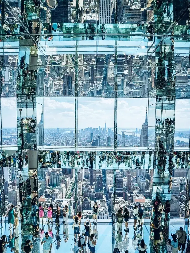 #touristtrap  

NYC hacks and high vibes: This trip’s all about the sky-high views! Let’s talk SUMMIT One Vanderbilt—literally the coolest way to see Manhattan from above. 🌇

Top Spot To Visit:  
SUMMIT One Vanderbilt  
Address: 45 E 42nd St, New York, NY 10017, United States  
Hours: 8:00 AM–11:59 PM (last entry 10:30 PM)

Hot tip—go for sunset! The city glows gold, and you’ll catch both day and night vibes in one visit. Book ahead for timed entry, because SUMMIT is super popular (and gets packed right at golden hour). Pro tip: Hang out in the mirrored rooms for wild reflections, and make sure your phone’s charged—every angle is prime for next-level pics.

Getting There:  
SUMMIT One Vanderbilt is right by Grand Central Station. Skip taxis—just take the subway (lines 4, 5, 6, or 7) to Grand Central. Easy, fast, super New York.

Travel Tips:
· Pack light: Security checks are strict, and big bags aren’t allowed.
· Dress up a little if you want epic photos (those reflections will catch your whole look).
· Admission costs $39, but the experience is worth it for those epic skyline shots.

Eats: After your time at the top, head to UrbanSpace Vanderbilt next door—tons of local eats, from ramen to NY-style pizza, all in a lively food hall setting.

Seasonal hint: NYC weather changes fast—bring a light jacket even in summer because those heights get breezy!

#NYCSkyline  #SUMMITOneVanderbilt  #ManhattanMoments 