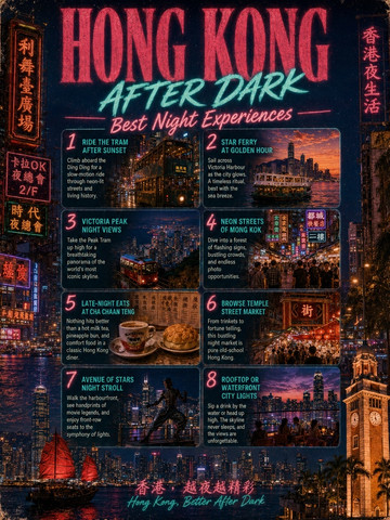 ネオン煌めく香港へ — 4泊5日のシネマティックな街歩き 🎬✨ | Trip