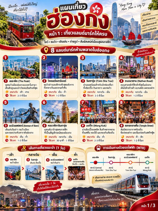 🇭🇰✨ 3天香港行程：觀光、清真美食和購物樂趣！