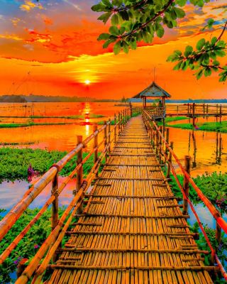 Sunset Dreams: Mesmerizing Boat Views by the River in Bangladesh 🌅🚤