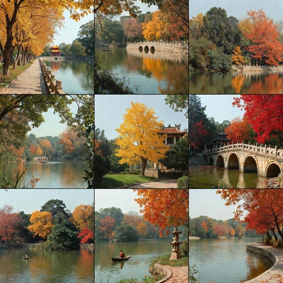 Evening Twilight Around the Autumn Lake Loop | Trip.com ハノイ
