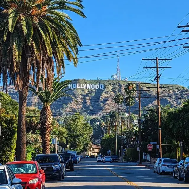 Hollywood sign 🪧 LA