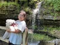 Trail and Camping at Devils Den Ar, USA