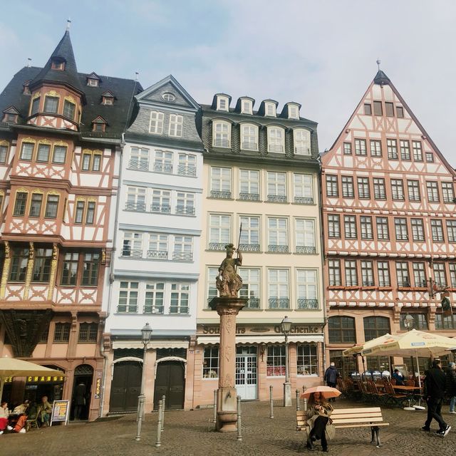 Cute German Houses @ Frankfurt City Centre