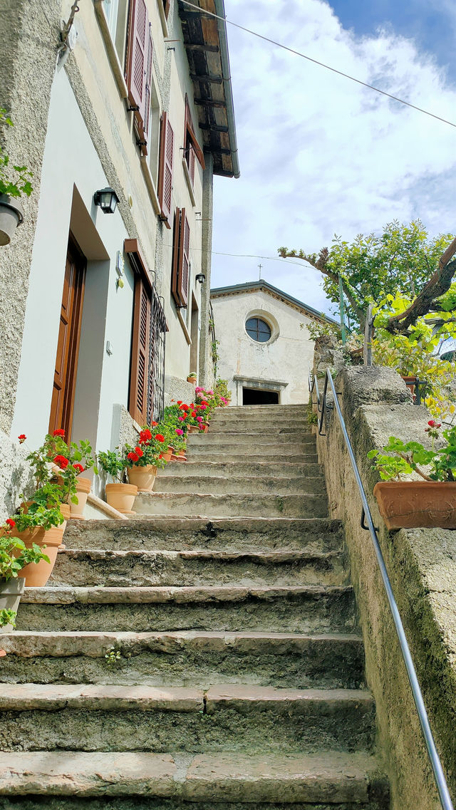 The picturesque Limone sul Garda, Italy