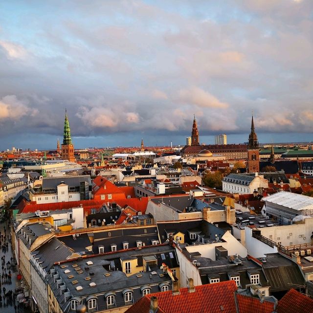 Copenhagen at Sundown: Reflections on a City in Gold