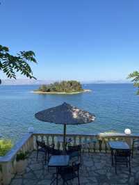 Corfu north to South. East to West
