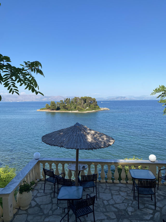 Corfu north to South. East to West