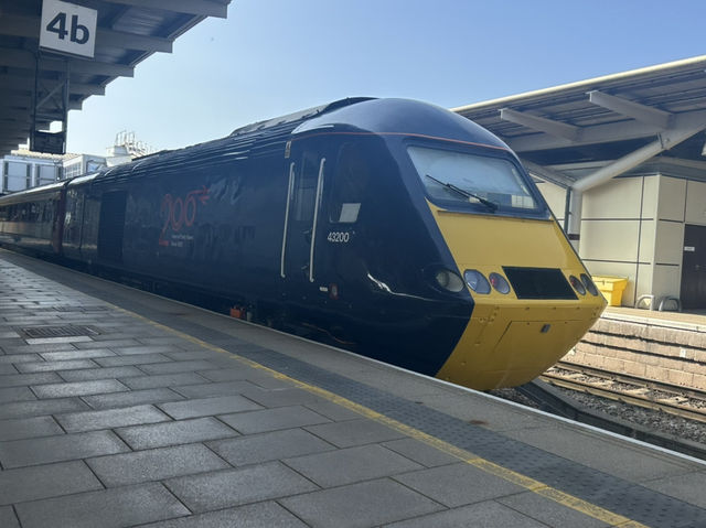 Travelling to Derby and a day out train spotting there 