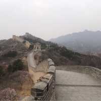Backpacking by train to Badaling!