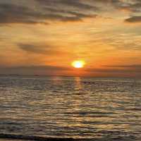 The morning breeze brings the smell of sea