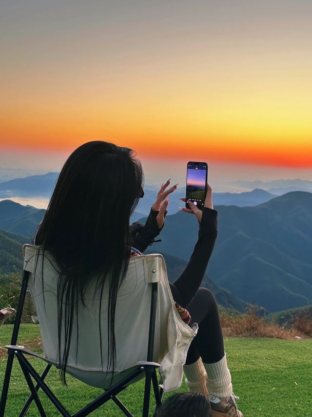 杭州王位山｜看一場日出