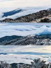 南方人自己的霧凇就在【石牛山】！|||