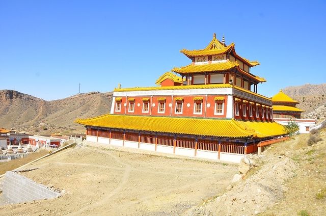 內蒙古·阿拉善左旗·賀蘭山·廣宗寺“南寺”·月亮湖′
