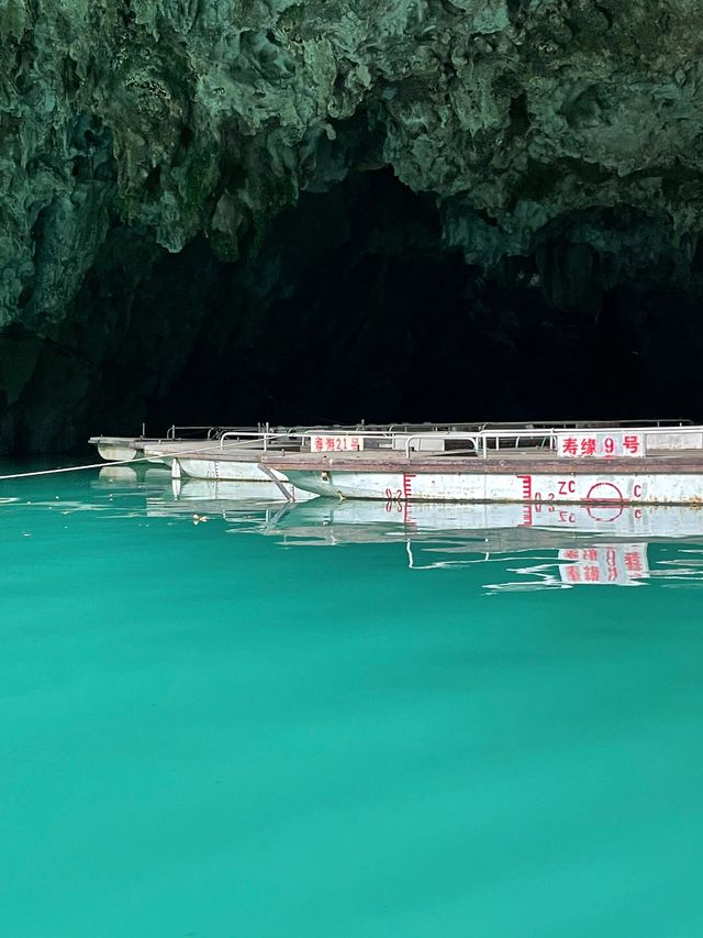 碧波如翠風景似畫，河池的三門海景區