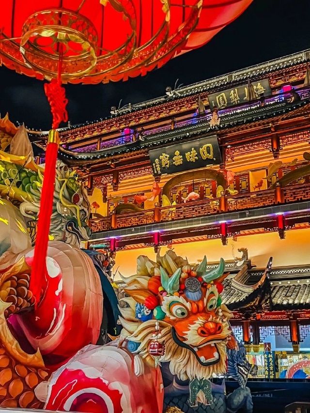 被上海豫園燈會驚豔到了，新年氛圍感瞬間拉滿！