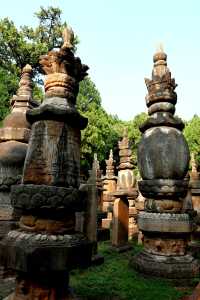 唐宋元明清，石塔博物館|靈巖寺墓塔林（965）