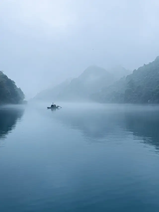 The Xiao Dongjiang River is even more charming after the rain