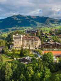 🏰✨ Gstaad's Grandeur: A Palace of Alpine Dreams 🌄