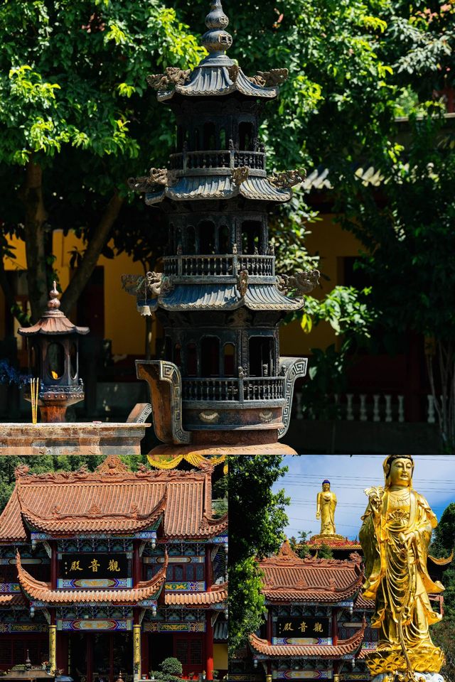成都地鐵直達的古寺，據說在這裡所求皆能如願。