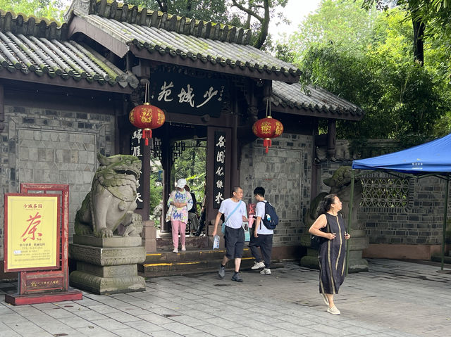 成都的"人民公園"充滿濃厚的市井氣息!