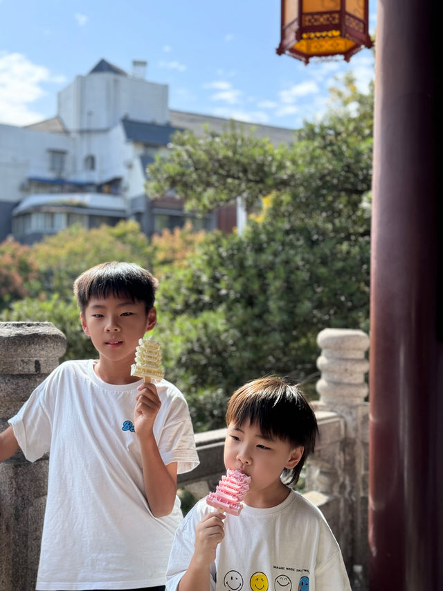 親子時光，一起登高望遠，探索歷史文化之旅～。