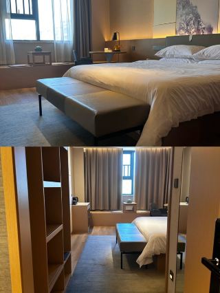 Xinyang Huaibin, Elan Hotel recommended, overlooking the beautiful scenery of West Lake. 