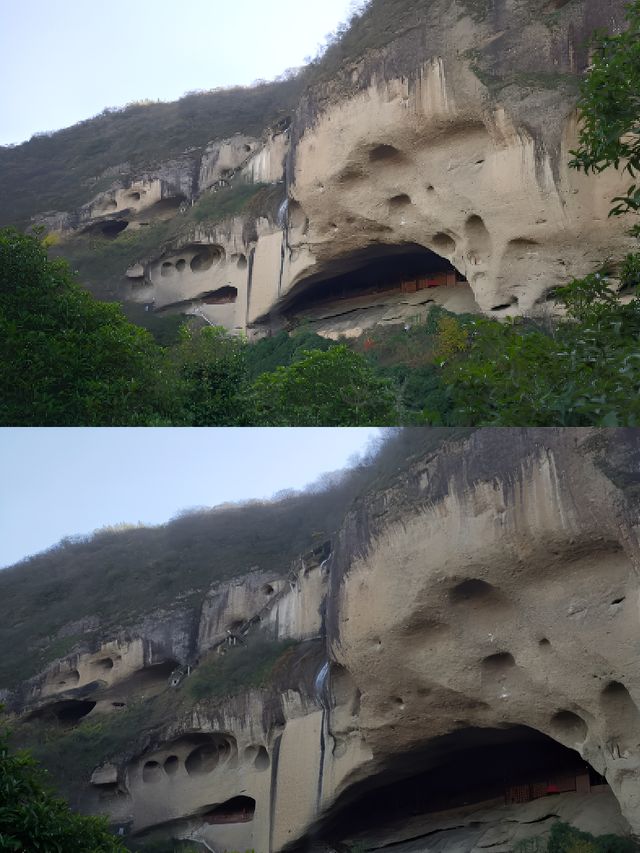 大別山石窟。