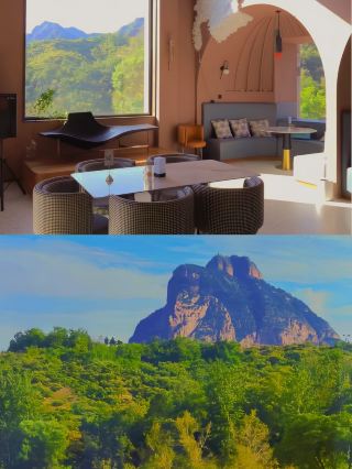 邯鄲の太行山の麓にある山小屋！最高にチルな空間です