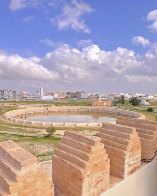 Kairouan has two reservoirs, one large and one small.