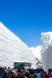 立山黑部雪牆：壯觀的自然奇景