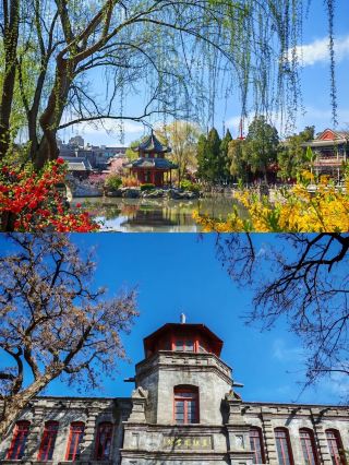 In Baoding, there are few people but beautiful scenery. Come quickly, friends!