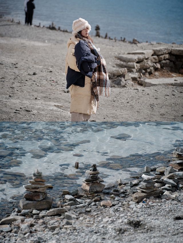 羊卓雍措丨神女散落的藍綢帶