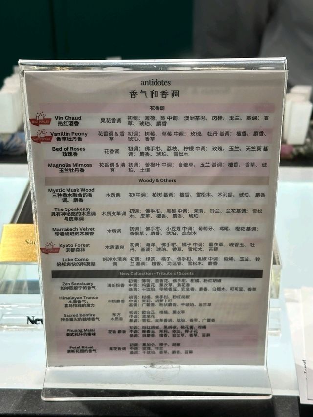 曼谷香氛秘境！Antidote中高端香氛探店指南 