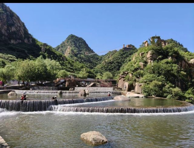 秦皇島冰塘峪長城風景區陰雨天也超美的仙境！