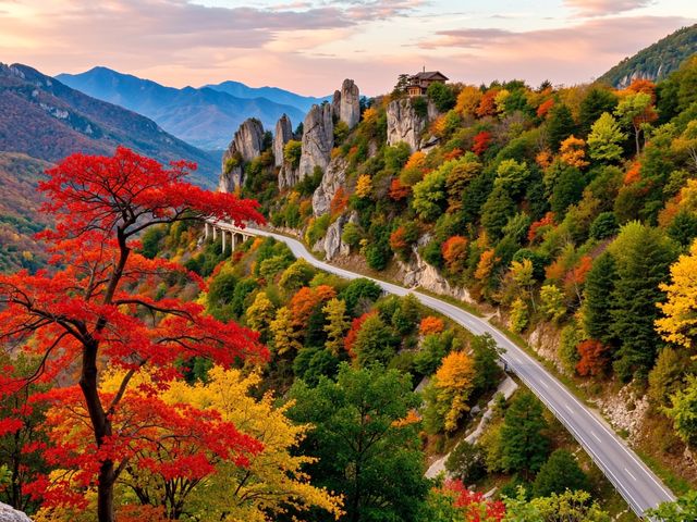 隨州大洪山的秋景醉人心