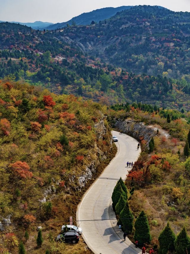阜平山的深秋美景解鎖啦｜把北方的美景變成了油畫
