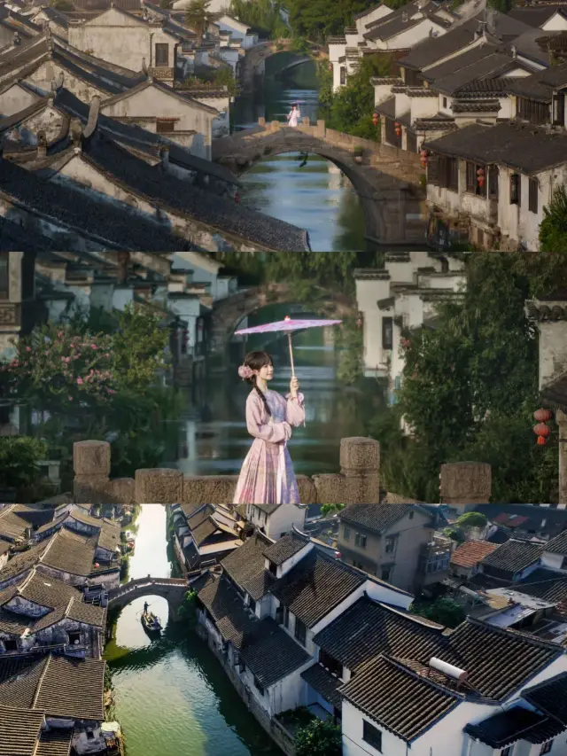 Less crowded, beautiful scenery, and free! A fairy-tale small town just 1 hour from Suzhou!