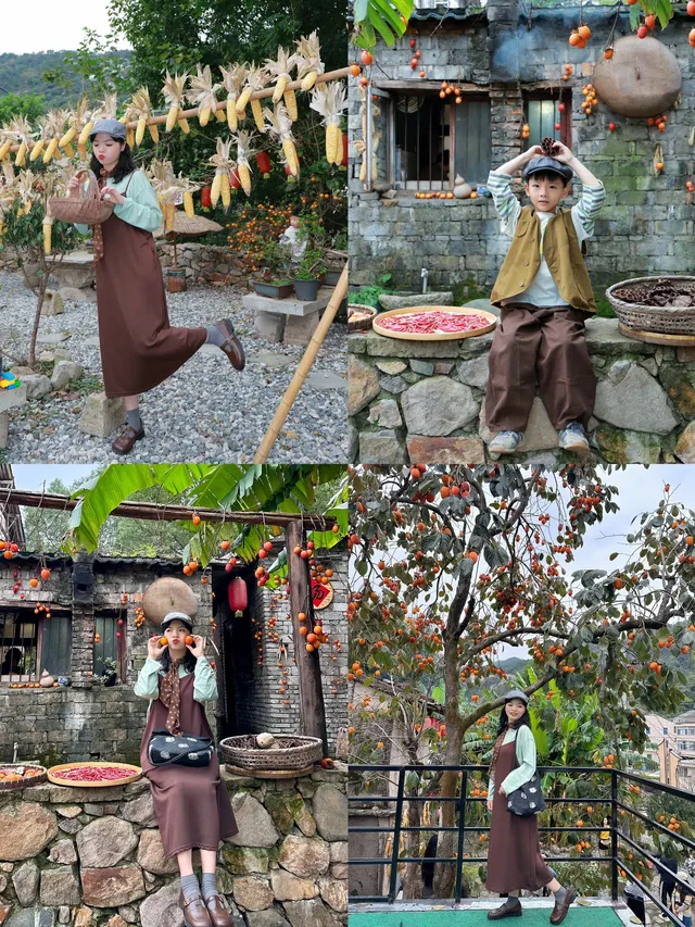 台州最美古村曬秋 台州最美古村曬秋