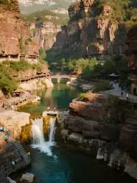 雲台山親子輕鬆遊！打卡潭瀑峽+獼猴谷