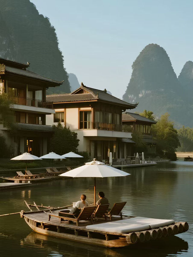 陽朔香樟華苹|秋日親子秘境!峇里島風別墅+十里畫廊遛娃 陽朔香樟華苹|秋日親子秘境!峇里島風別墅+十里畫廊遛娃