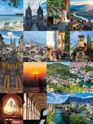 The top 4 hidden gems with perfect weather at 20°C from July to September