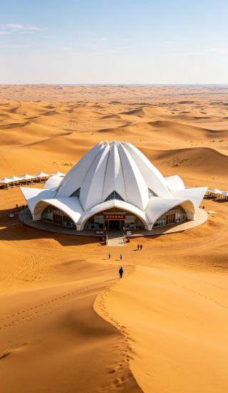 โรงแรมเซียงซาวานโลตัส | สัมผัสประสบการณ์รีสอร์ทสุดหรูในทะเลทราย