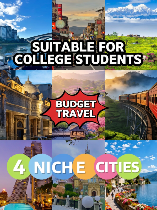 4 budget-friendly, niche cities for college students