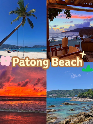 Spend an evening leisurely watching the sunset at Patong Beach