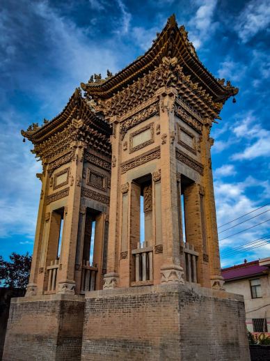 A National Treasure Hidden in a Village | A One-Day Historical Tour of the Ruan Family Twin Memorial Archways in Hejin, a Masterpiece of Qing Dynasty Brick Carving